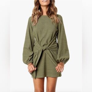 R.Vivimos Women's Autumn Winter Cotton Dress, Medium